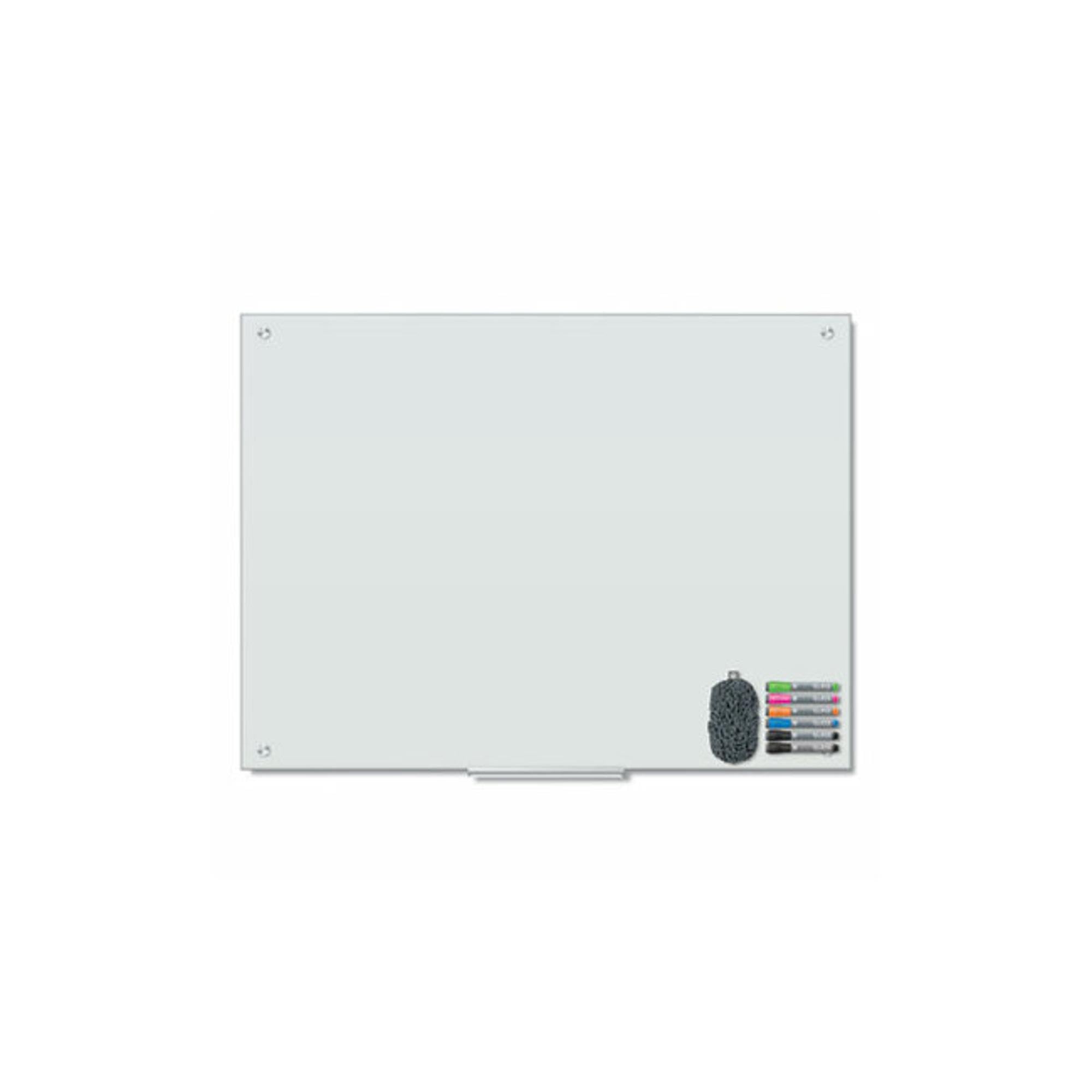 U Brands Magnetic Glass Dry Erase Board - 35