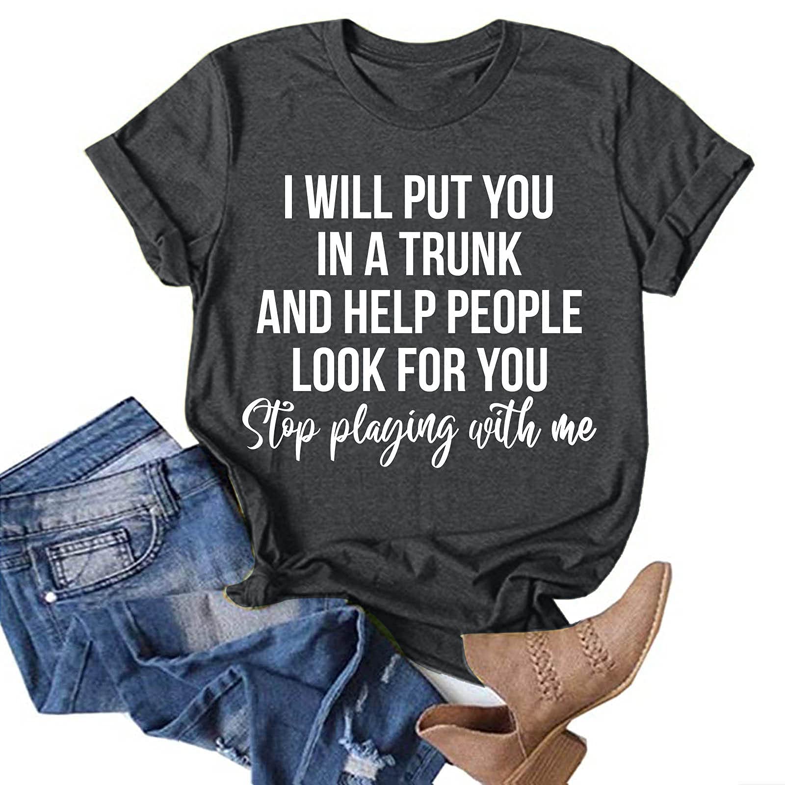 Women's Summer Short Sleeve Graphic Printed T-Shirt - Casual O-Neck Blouse Top for Beach, Travel & Everyday Wear