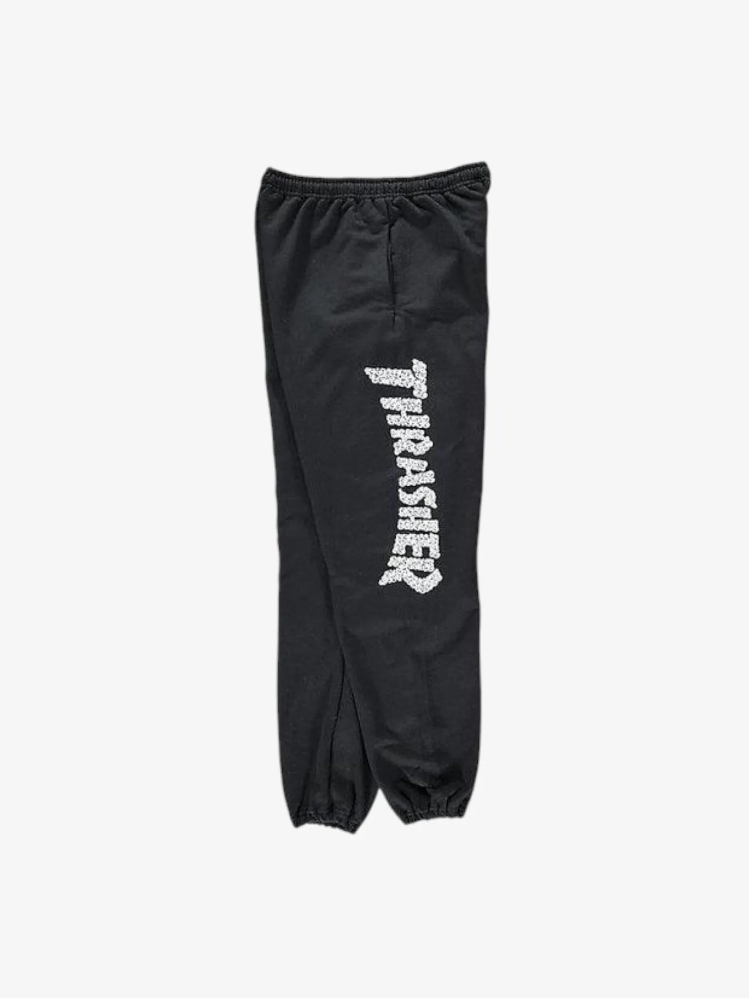 Thrasher Skull Black Sweatpants - Men's Casual Jogger Pants for Streetwear, Skateboarding & Lounge Wear