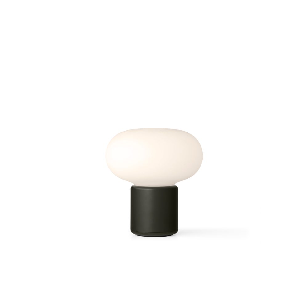Karl Johan Portable Lamp - Modern Table Lamp with USB Charging, Adjustable Brightness, Forest Green - Perfect for Bedroom, Living Room, Office & Outdoor Camping