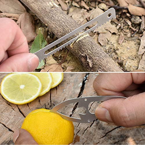 18-in-1 Survival EDC Credit Card Multitool - Compact Outdoor Gear for Camping, Hiking & Emergency Preparedness | Sirius Survival