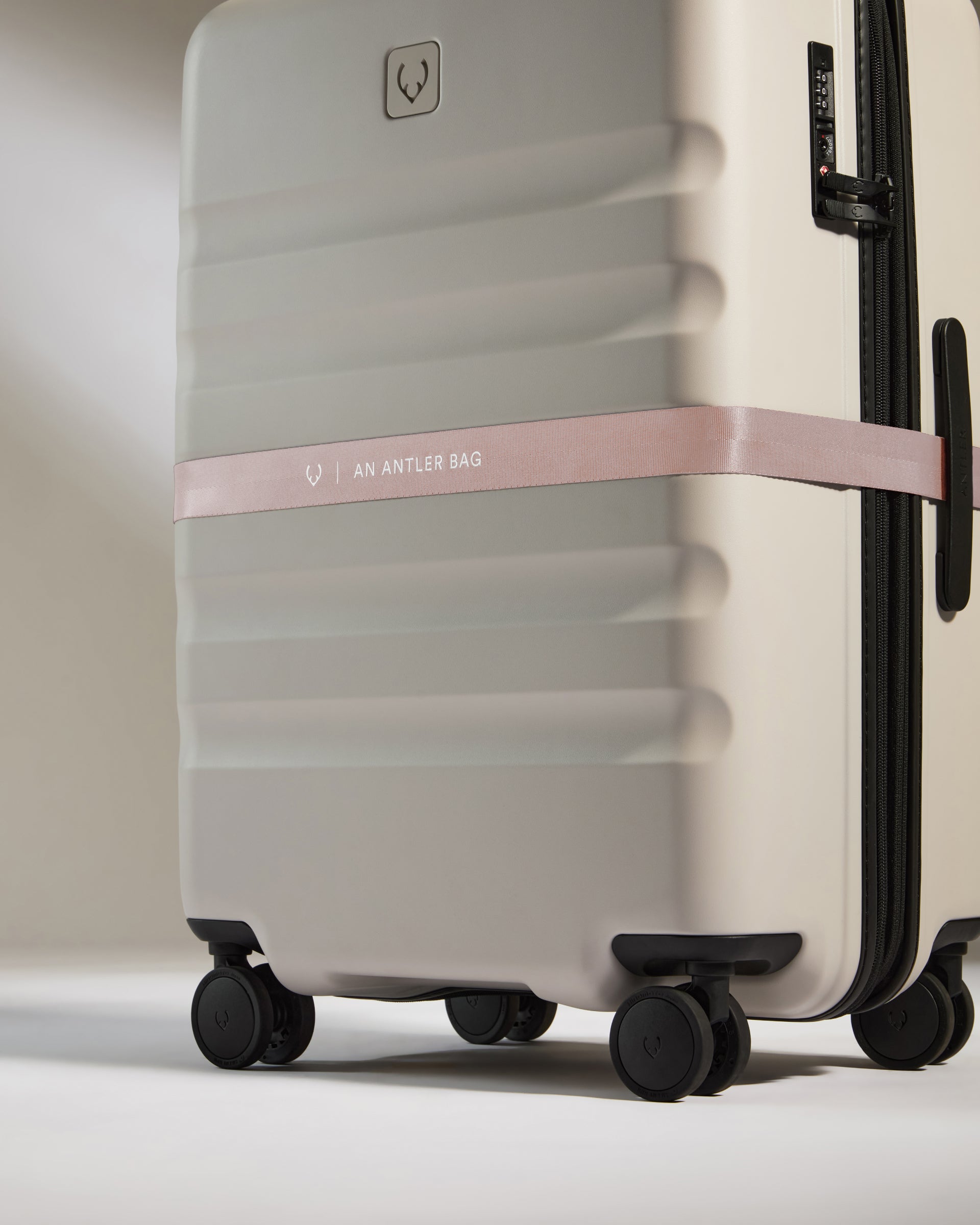 Premium Travel Luggage Strap in Moorland Pink - Secure & Adjustable Suitcase Belt for Airplane Travel, Vacation & Business Trips