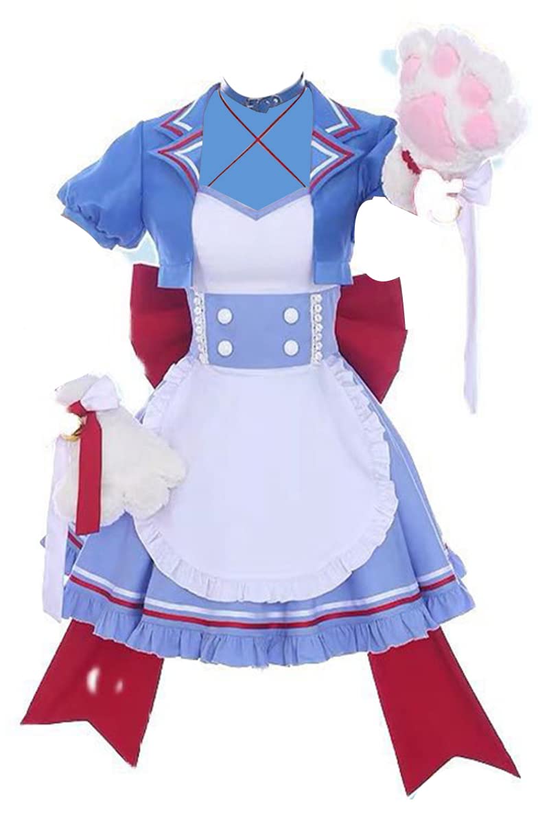 My Hero Academia Todoroki Shoto Cosplay Costume - Anime Maid Cafe Dress for Women | Perfect for Halloween, Cosplay Events & Themed Parties