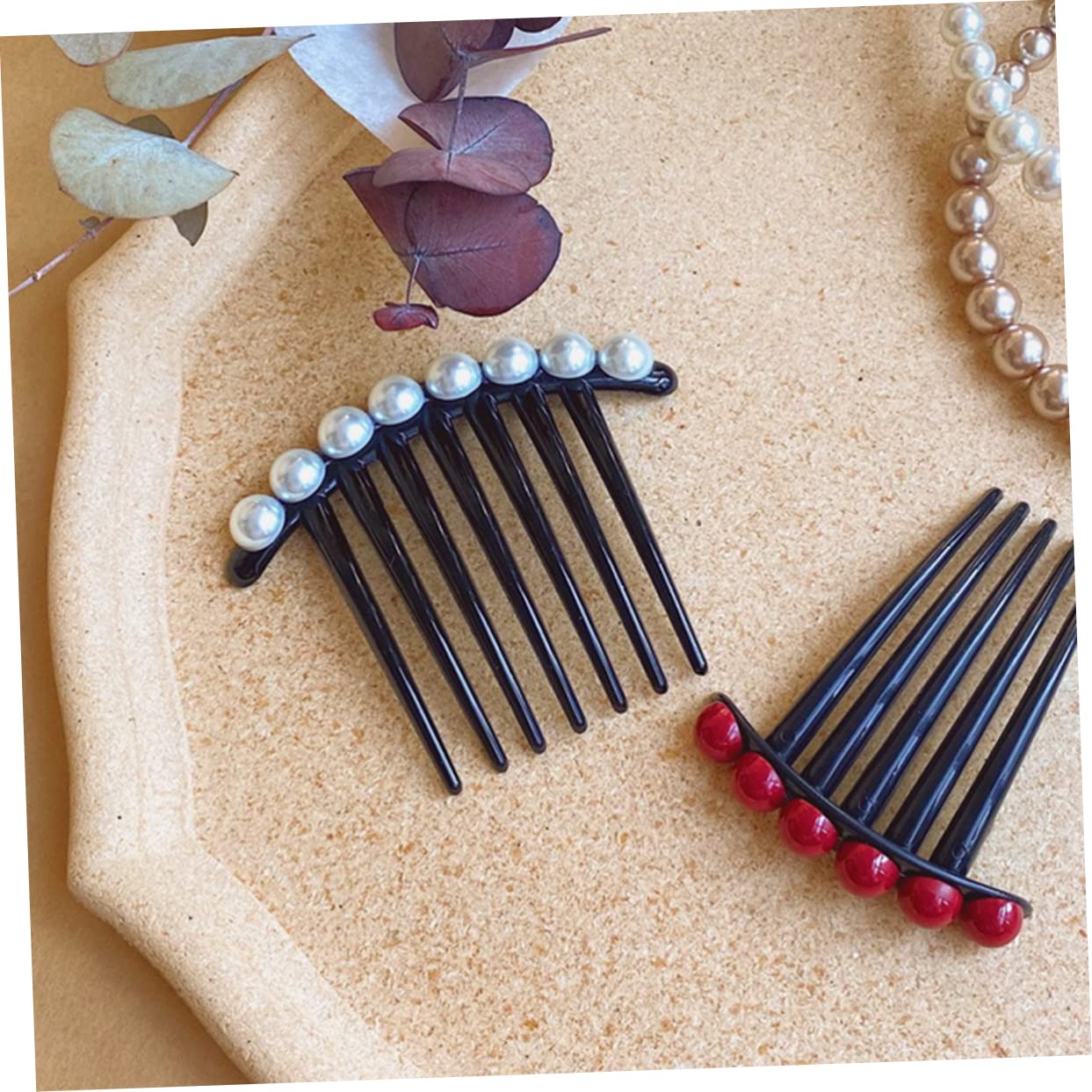 FOMIYES 5-Piece Hair Clips & Side Combs for Women - Elegant Hair Accessories for Weddings, Parties & Special Occasions - Perfect for Updos, Half-Up Styles & Everyday Wear