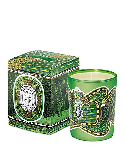 Diptyque Sapin de Lumière Scented Candle 6.7 oz | Holiday Pine Scented Home Fragrance | Perfect for Christmas Decor, Cozy Evenings & Gift Giving