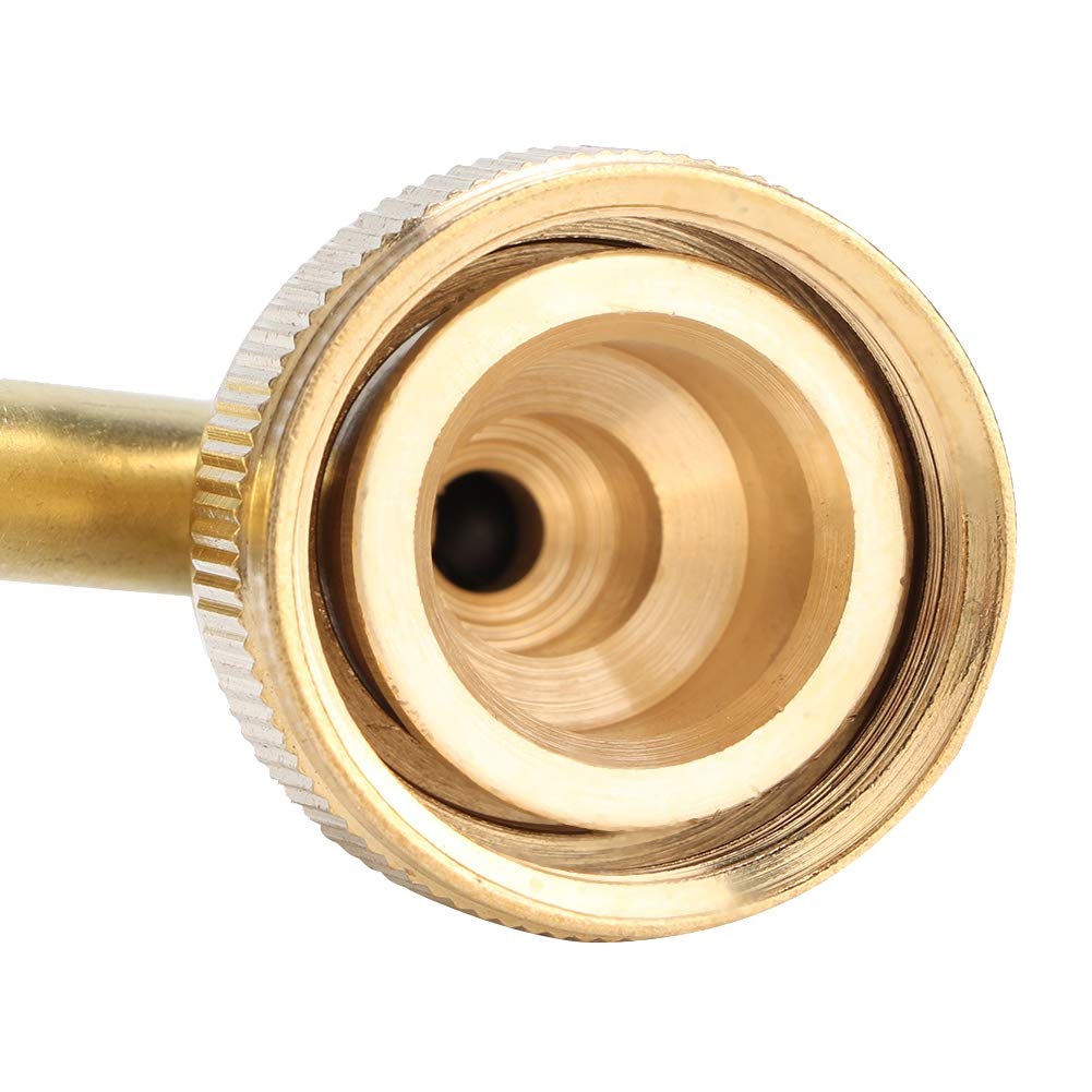 Premium Brass Beer Jet Bottle Washer - High Pressure Faucet Adapter for Home Brewing, Bottling & Draft Beer Systems | Perfect for Home Brewers, Bars & Commercial Use