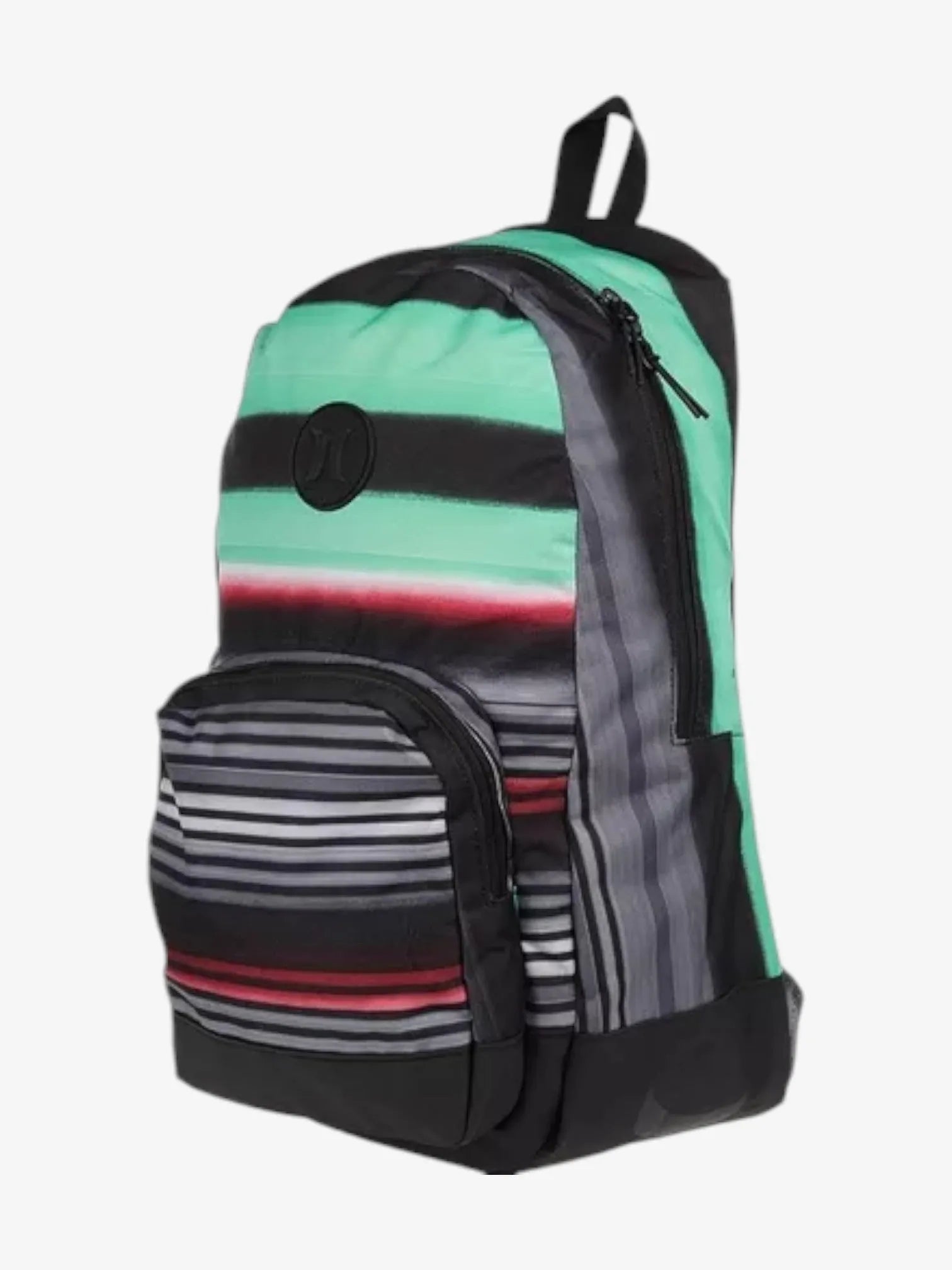 Hurley Blockade II Moab Backpack - Lightweight Laptop Backpack for Men & Women, Durable Water-Resistant Hiking Daypack (Gray Green) - Perfect for School, Travel, and Outdoor Adventures