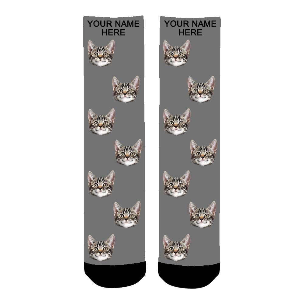 Custom Photo Printed Socks - Personalized Face Socks for Women & Men - Unique Birthday Gift Idea - Pet Portrait Socks for Couples, Family & Friends - Perfect for Holidays, Anniversaries & Special Occasions