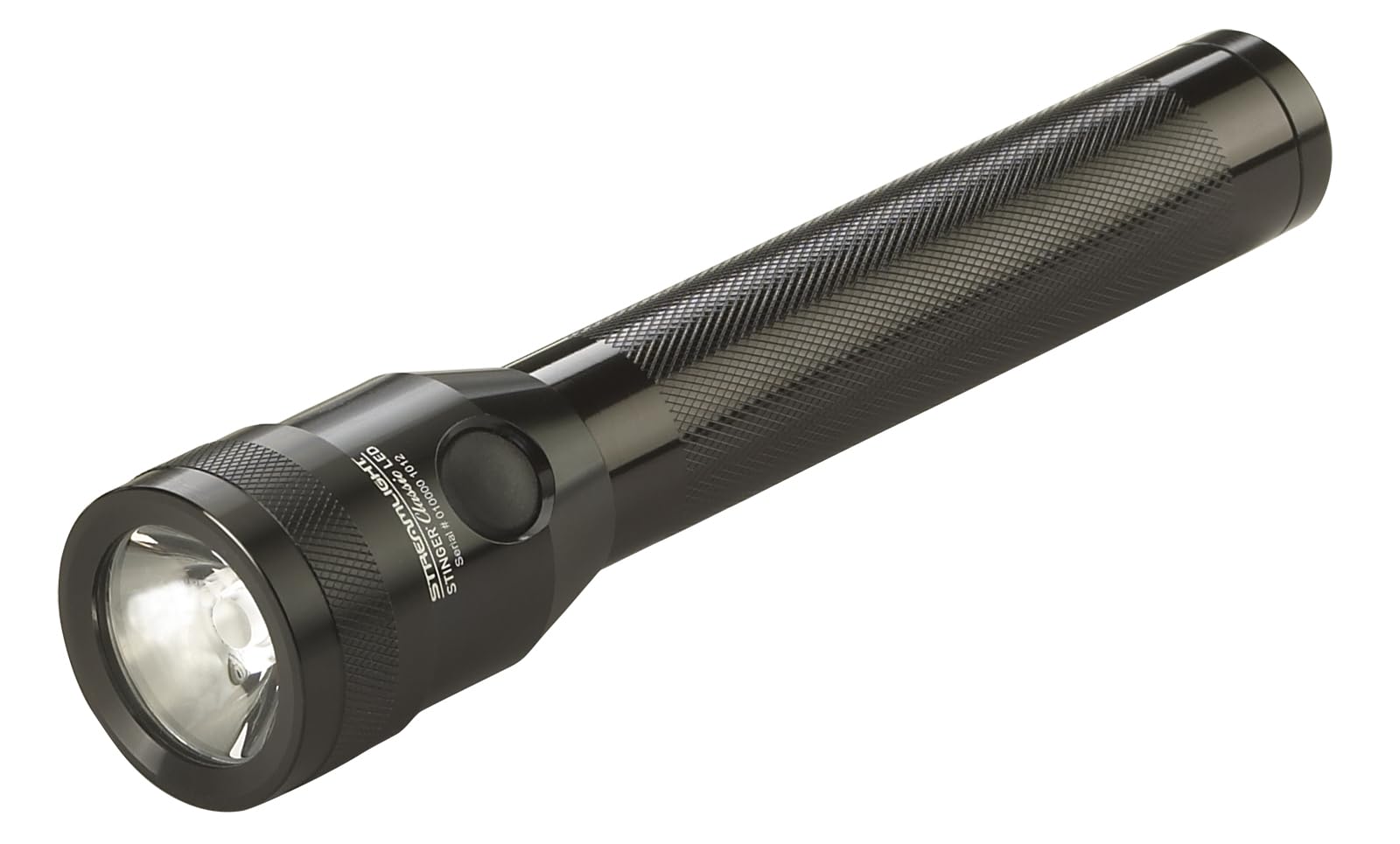 Streamlight 75663 Stinger Classic 500-Lumen Rechargeable LED Flashlight with 120V AC Charger - High-Intensity Tactical Flashlight for Police, Security, Camping & Emergency Use