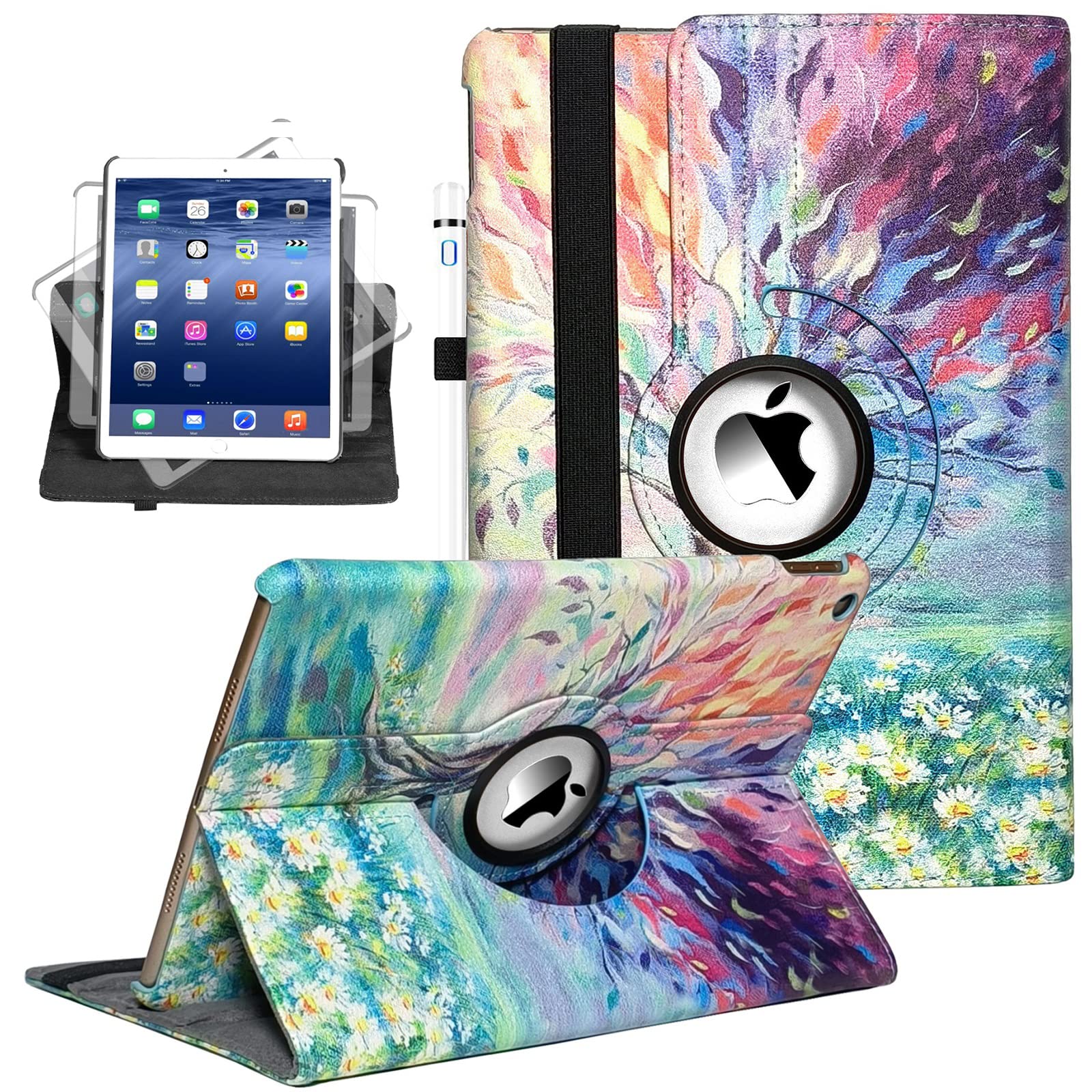 360° Rotating Stand Smart Case for iPad Air 10.5