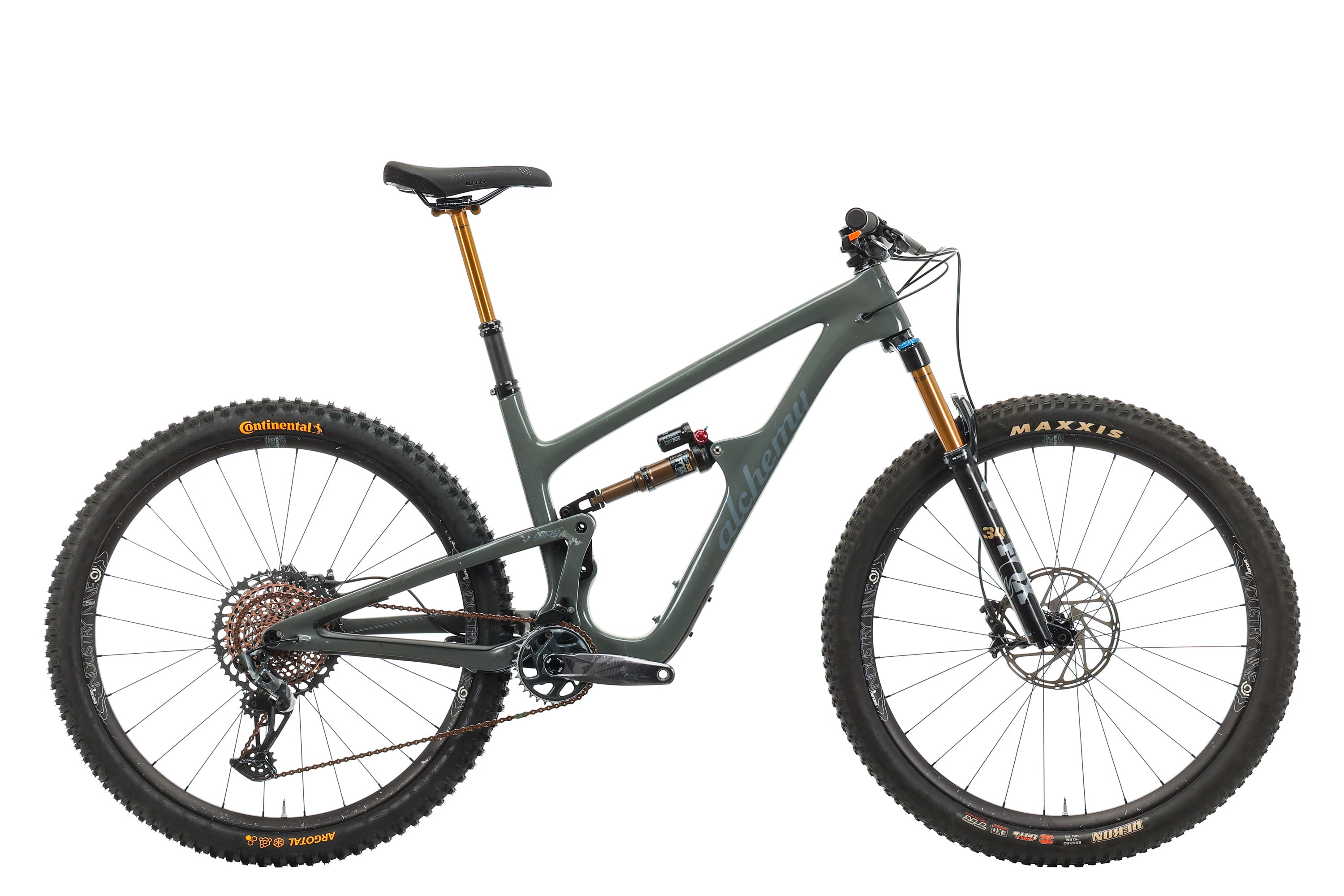 **Alchemy Arktos 120 Mountain Bike 2021 - Large Frame, Full Suspension Trail Bike for Off-Road & Mountain Adventures**