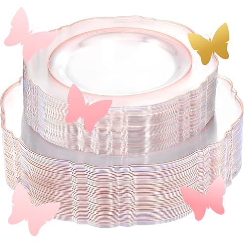Clear Rose Gold