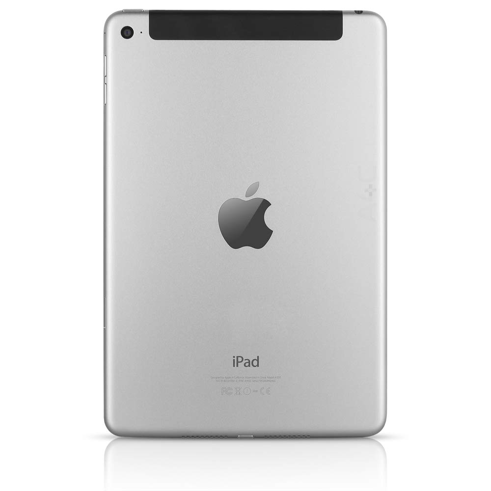 Refurbished Apple iPad Mini 4 32GB Wi-Fi + Cellular Space Gray - Portable Tablet for Work, Travel & Entertainment