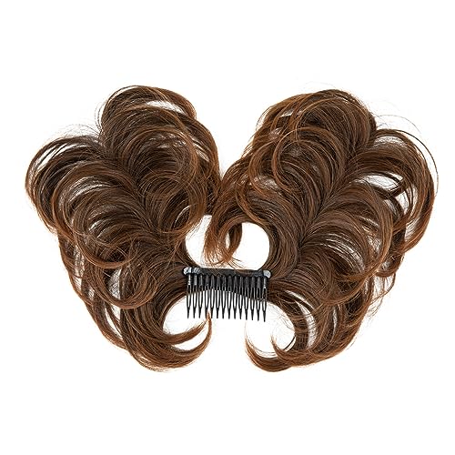 Ginger Brown and Light Auburn Tips-C