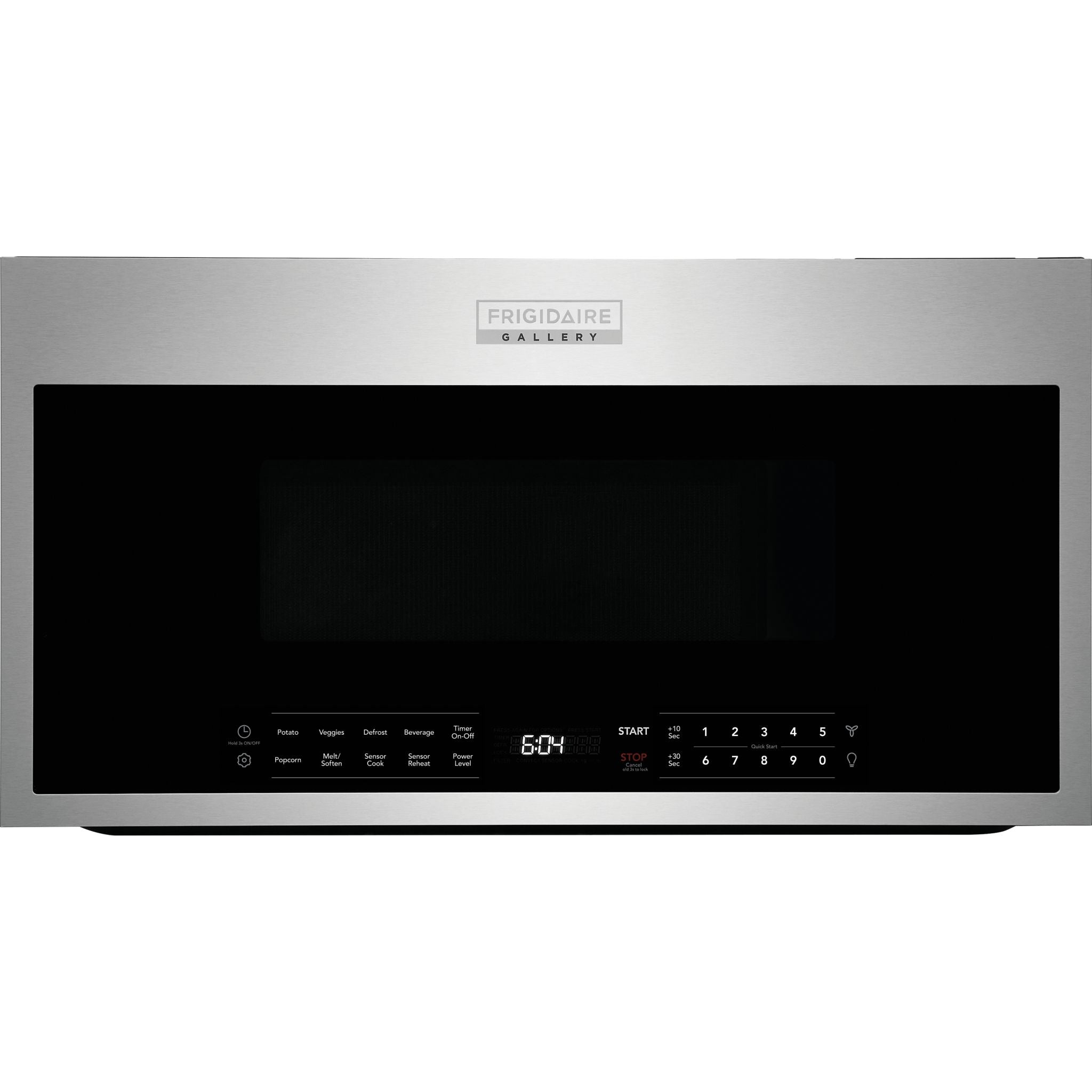 Frigidaire Gallery GMOS1964AF Over-the-Range Microwave Oven in Stainless Steel - Perfect for Kitchen Remodeling & Space-Saving Cooking