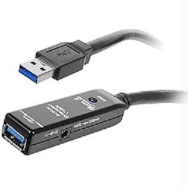 SIIG USB 3.0 Active Repeater Cable 10M (32.8ft) - High-Speed Extension Cord for PC, Laptop, Printer & External Hard Drive - Brown (Model JU-CB0611-S1) | Ideal for Home Office, Gaming Setup & Data Transfer