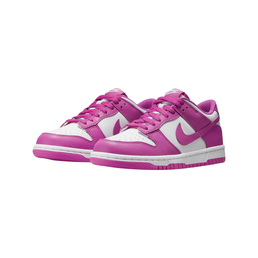 Nike Dunk Low PS Active Fuchsia Sneakers for Kids - Stylish & Comfortable for School, Sports & Everyday Wear