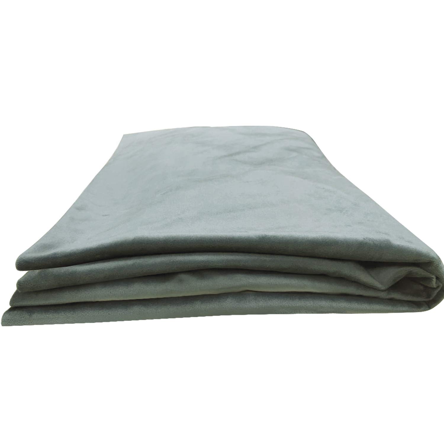 Large Soft Reading Pillow Case - Back Support Headboard Wedge Pillow Cover (Light Gray King Size) | Perfect for Bed, Sofa & Reading Nook Comfort