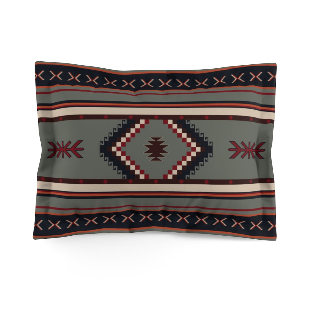 Mohave Desert Microfiber Pillow Sham - Southwestern Style Bedding for Bedroom | Soft & Breathable Pillow Cover for Home Decor & Guest Room