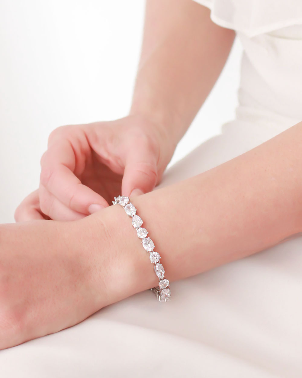 Lana CZ Bracelet for Women - Elegant Cubic Zirconia Crystal Jewelry Gift for Birthday, Anniversary & Special Occasions | Perfect for Parties, Weddings & Everyday Wear