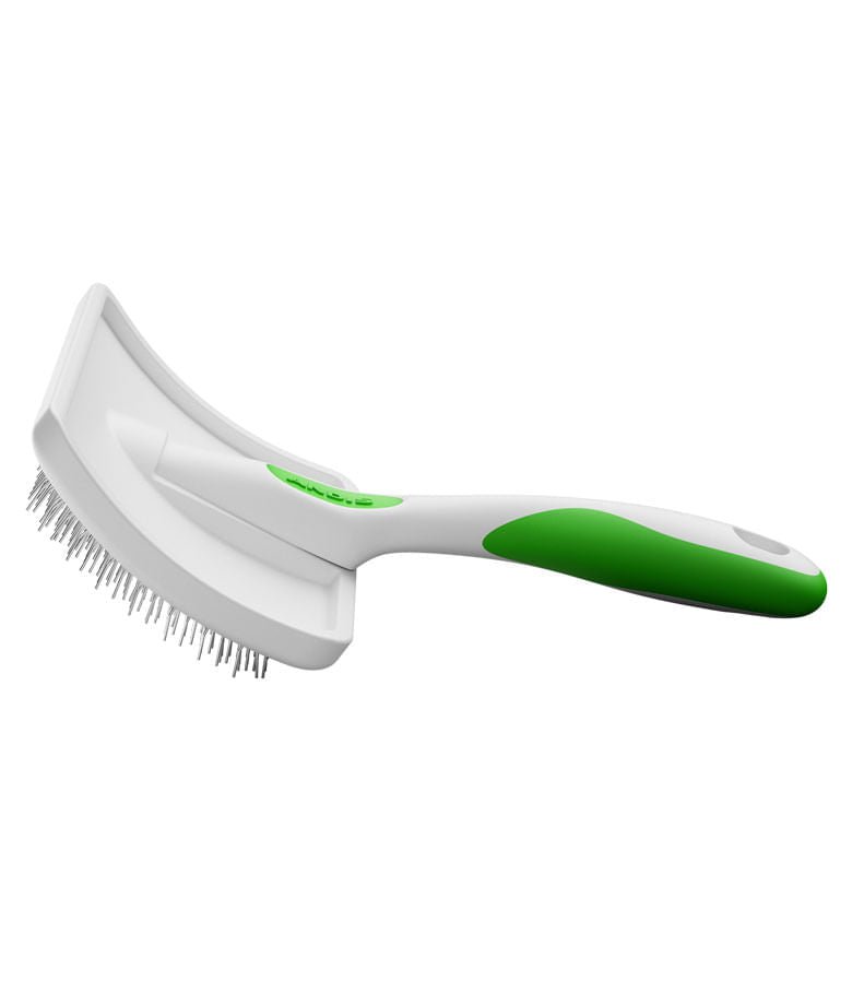 Andis Firm Slicker Brush for Dogs - Large Grooming Brush for Shedding, Detangling & Coat Care - Perfect for Long & Short Haired Breeds - Use for Home Grooming & Professional Pet Salons