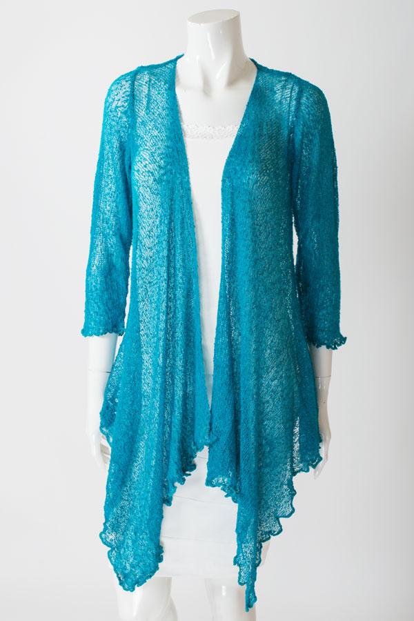 Stylish Long Shrug Cardigan for Women - Lightweight Open Front Cover-Up - Perfect for Layering, Office Wear & Casual Outfits