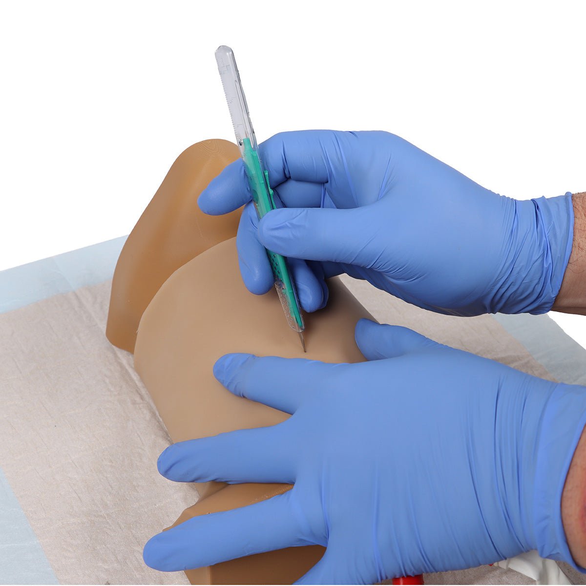 Crico Chris Cricothyrotomy Task Trainer - High-Quality Medical Simulation Model for Emergency Airway Training | Perfect for EMT, Paramedic & Medical Students Practice