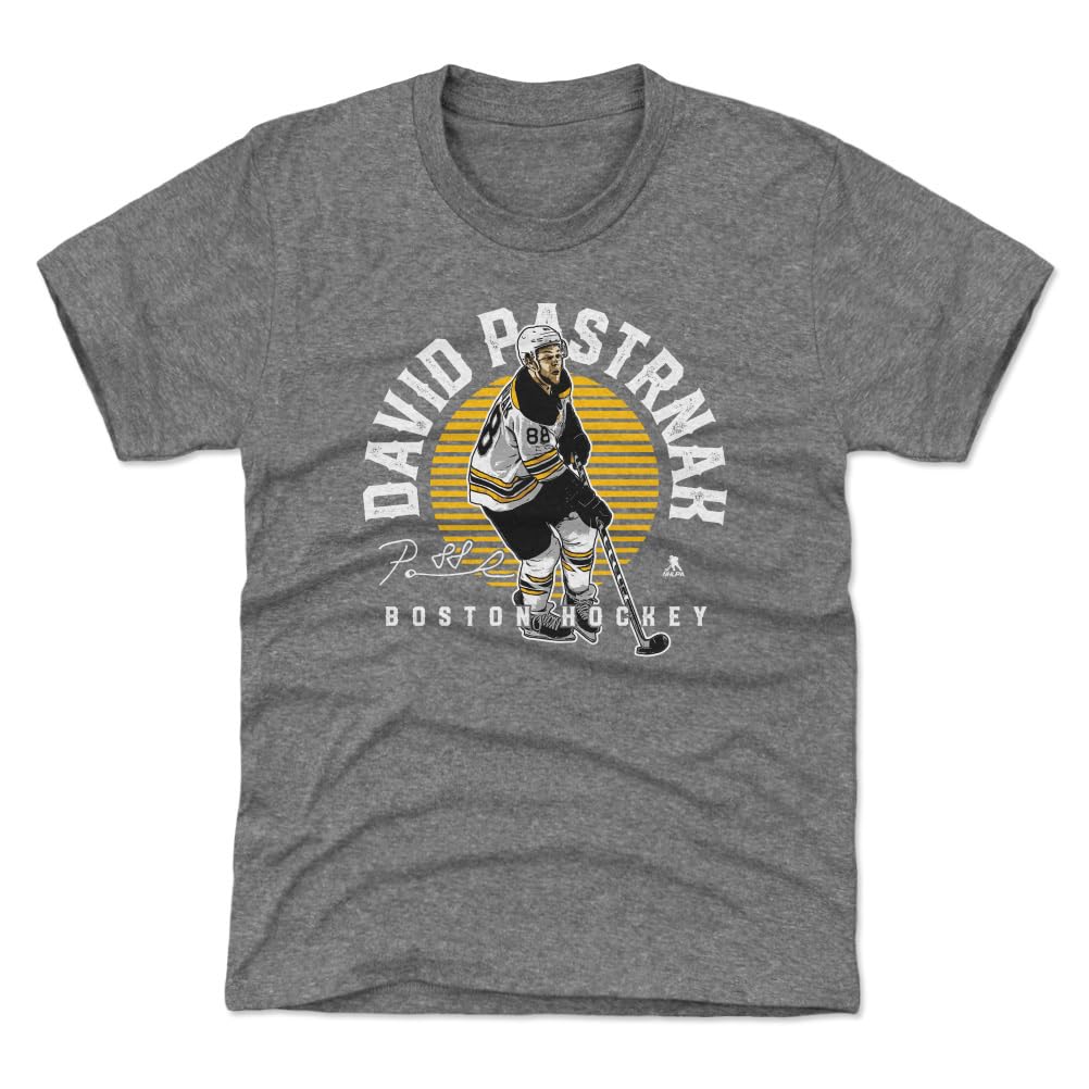 David Pastrnak Kids T-Shirt - 500 LEVEL Official NHL Hockey Jersey for Boys & Girls - Perfect for Games, Parties & Fan Events