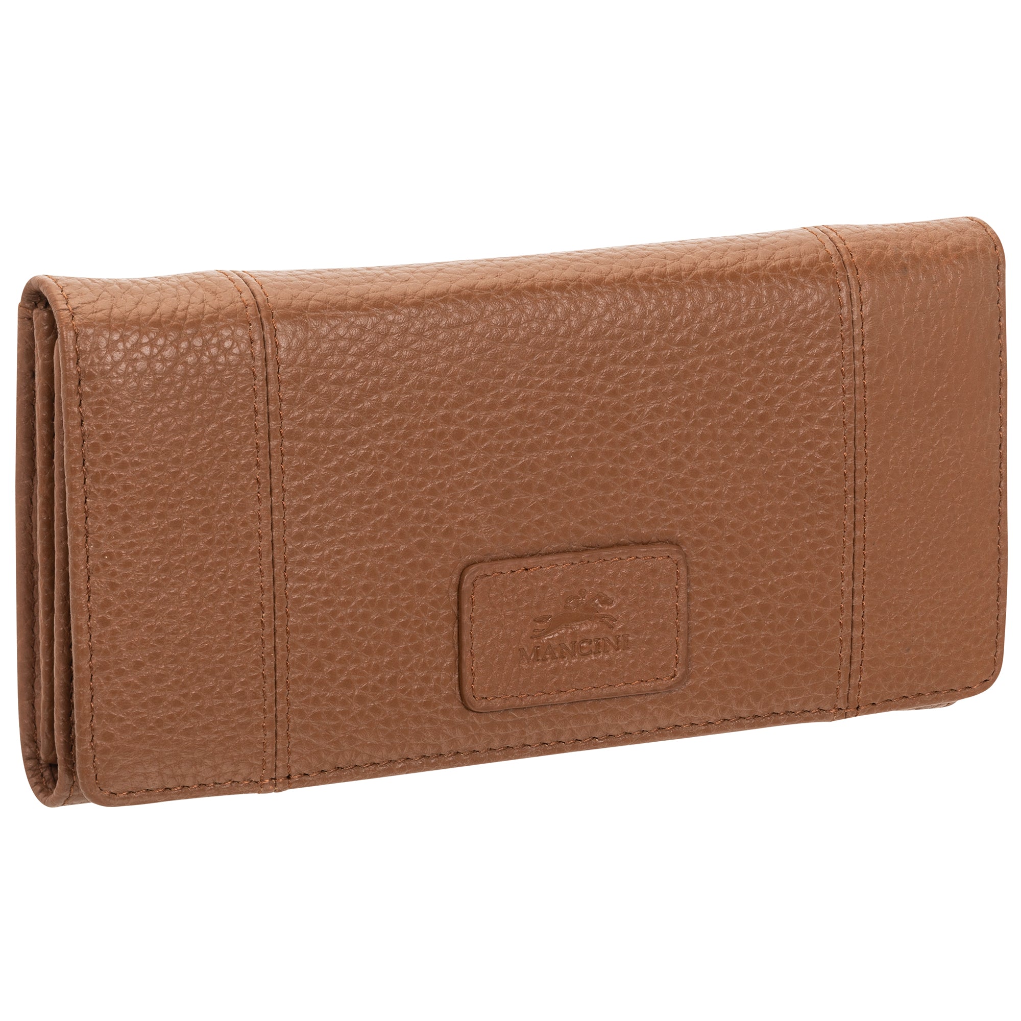 Mancini PEBBLE RFID Blocking Trifold Wallet - Slim & Secure for Everyday Use, Travel, and Business