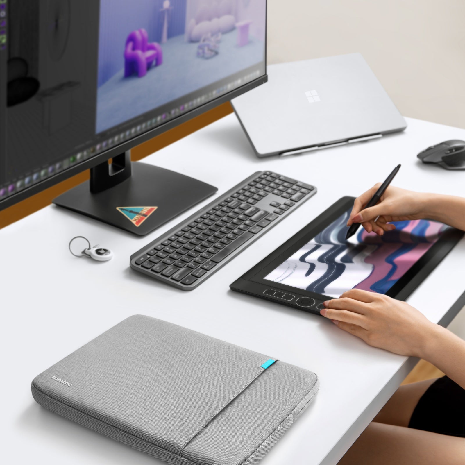 Premium Defender A13 Laptop Sleeve for 16-inch MacBook Pro - Shockproof & Water-Resistant Protective Case - Perfect for Travel, Office & School Use