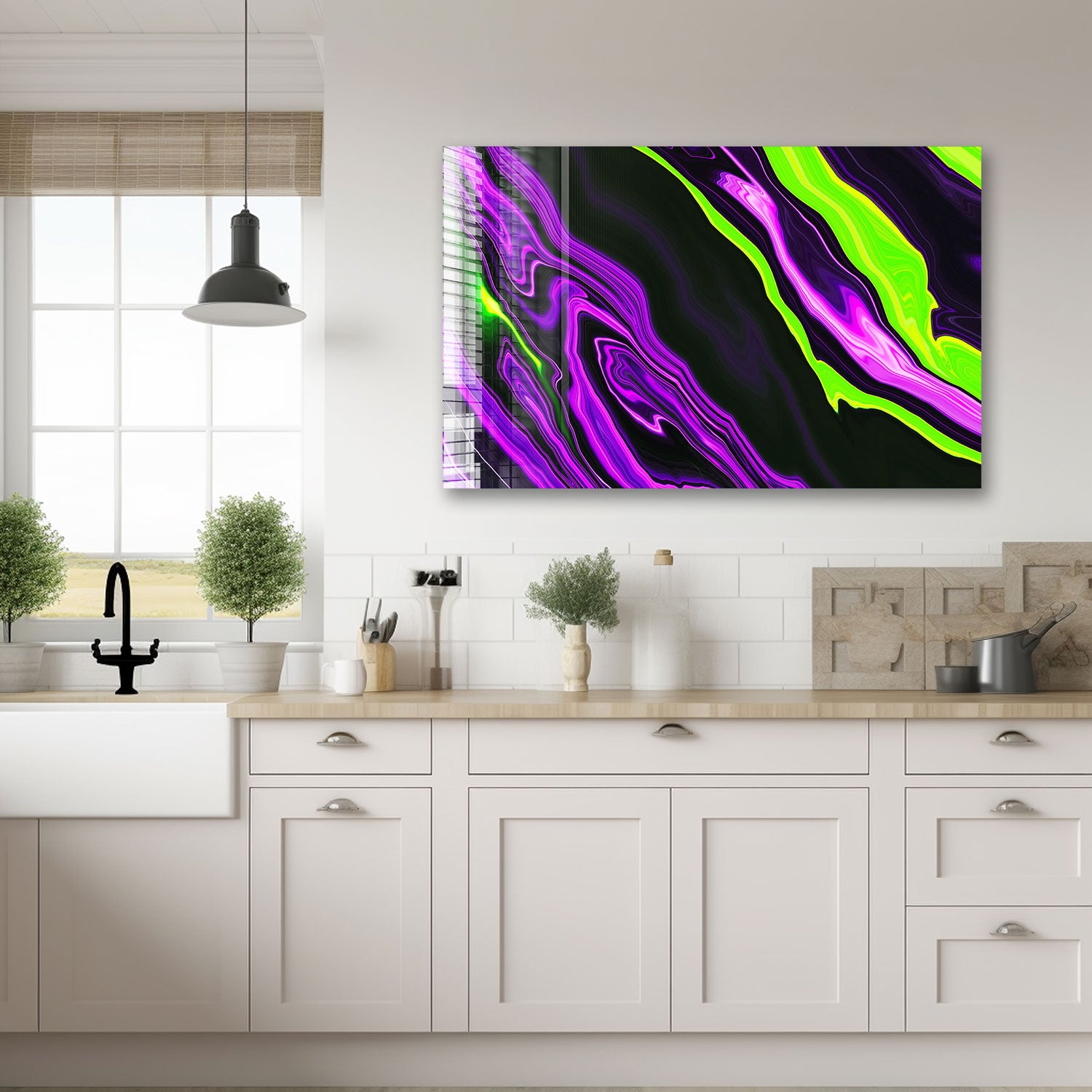 Vibrant Purple & Green Neon Lights - LED Party Decorations for Home, Events & Nightclubs - Perfect for Halloween, Raves & Themed Parties