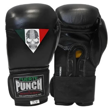 Mexican Lucky 13 Boxing Gloves with Velcro Closure - Premium Training Gloves for Boxing, MMA & Fitness Workouts