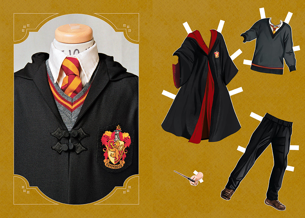 Harry Potter Deluxe Paper Dolls Set - Collectible Character Cutouts for Kids & Fans | Perfect for Role Play, Storytelling & Themed Parties