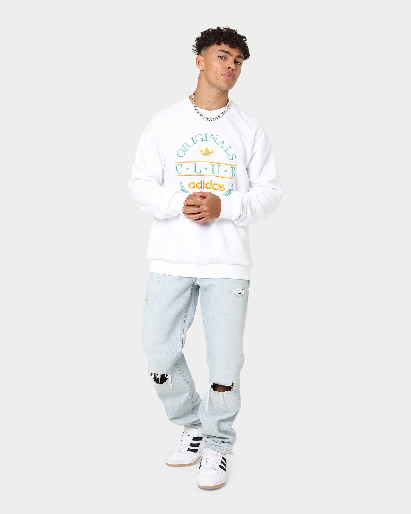 Adidas Club Sweater White - Men's Casual Pullover Hoodie for Gym, Running & Streetwear Fashion | Comfortable Cotton Blend Sweatshirt for Everyday Wear
