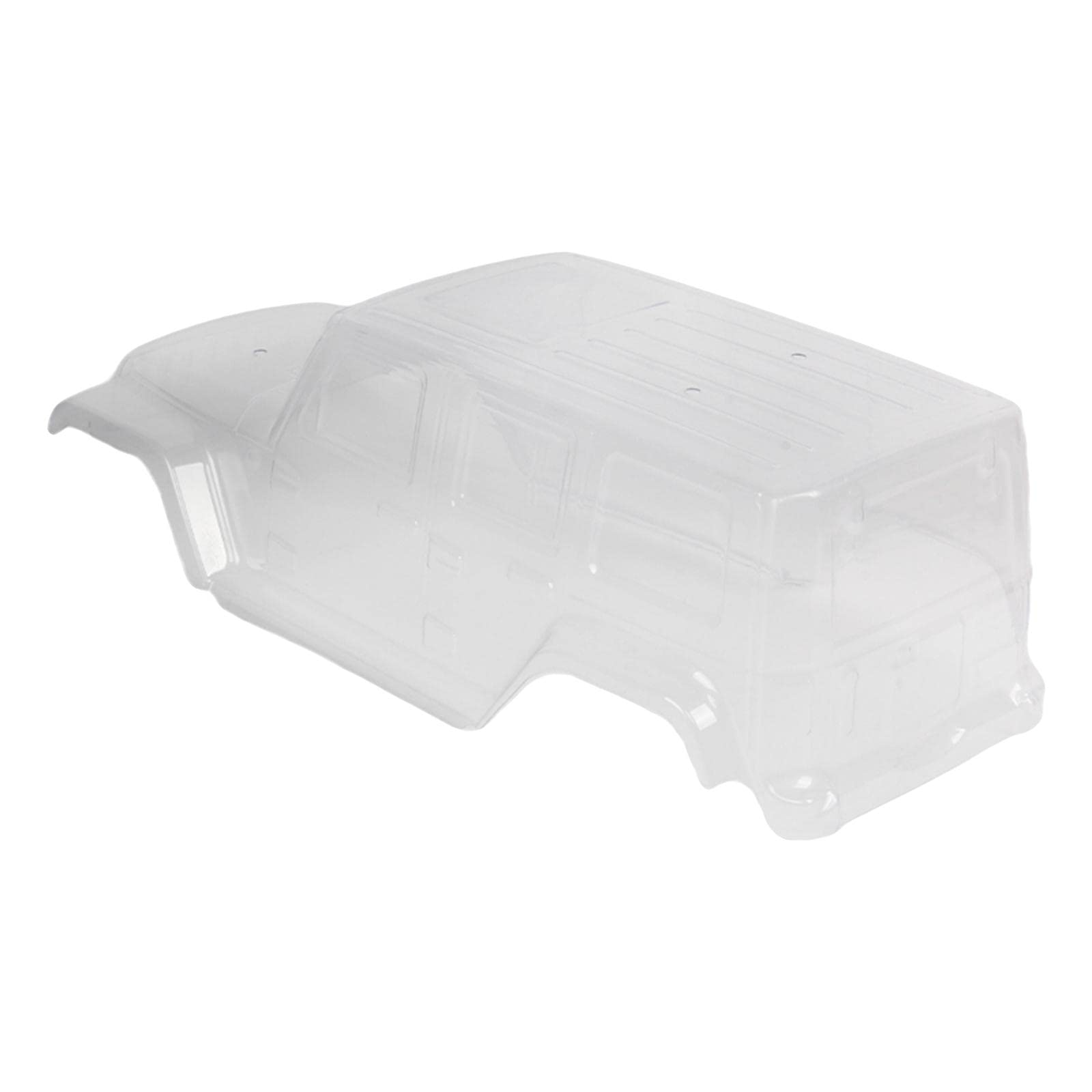 Segolike Transparent RC Car Body Shell Cover with Stickers - Unpainted Replacement for Kids' Remote Control Cars - Ideal for DIY Customization and Outdoor Play
