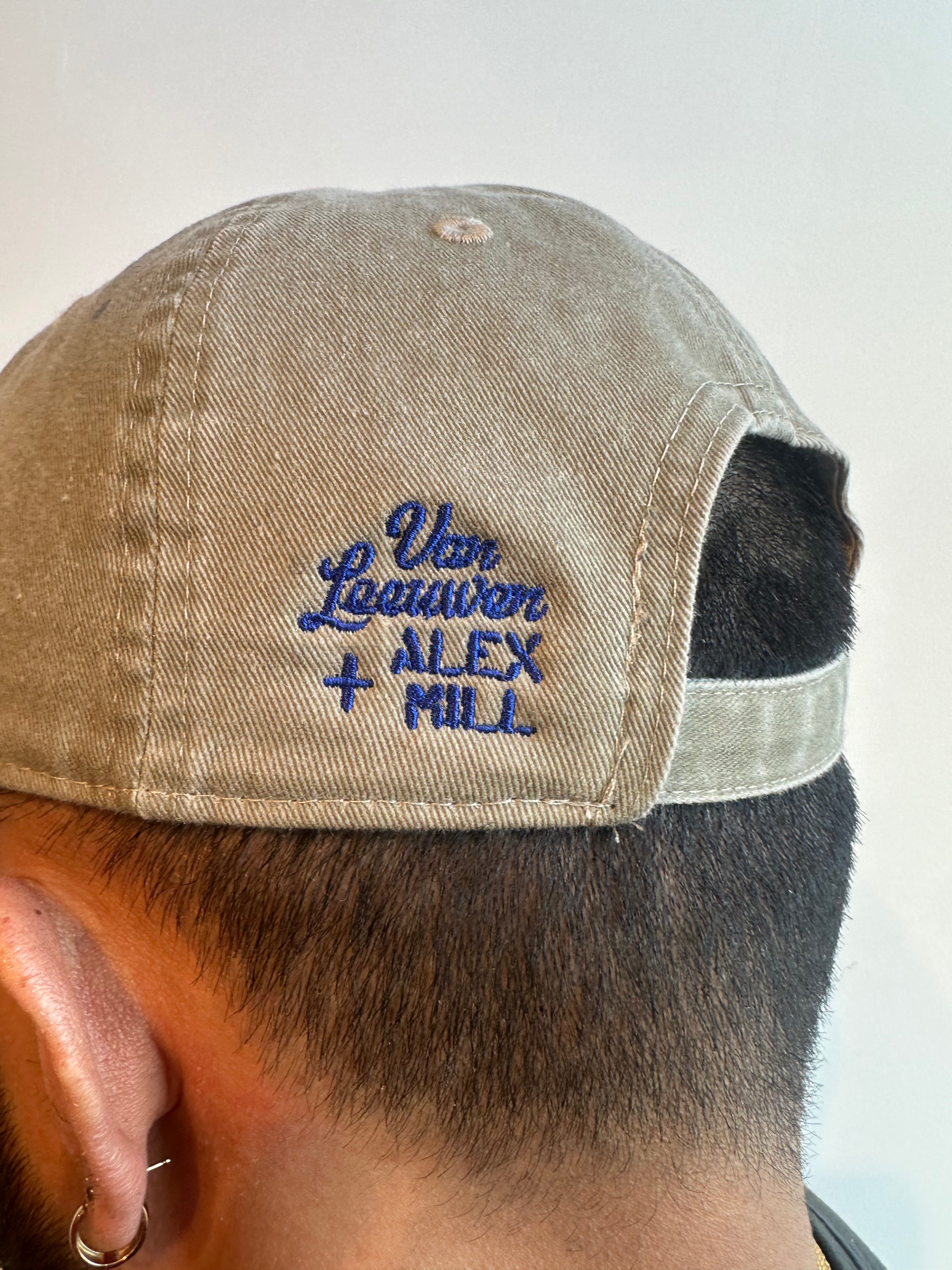 Van Leeuwen x Alex Mill Baseball Cap - Stylish Cotton Baseball Hat for Men & Women - Perfect for Outdoor Activities, Sports & Casual Wear