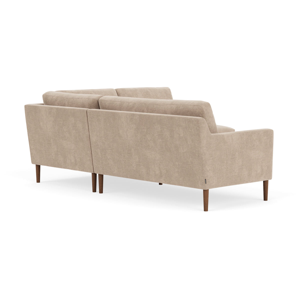 Astha Fabric Right Corner Sofa - Modern L-Shaped Sectional Couch for Living Room, Home Theater & Small Spaces | Comfortable & Stylish Lounge Furniture