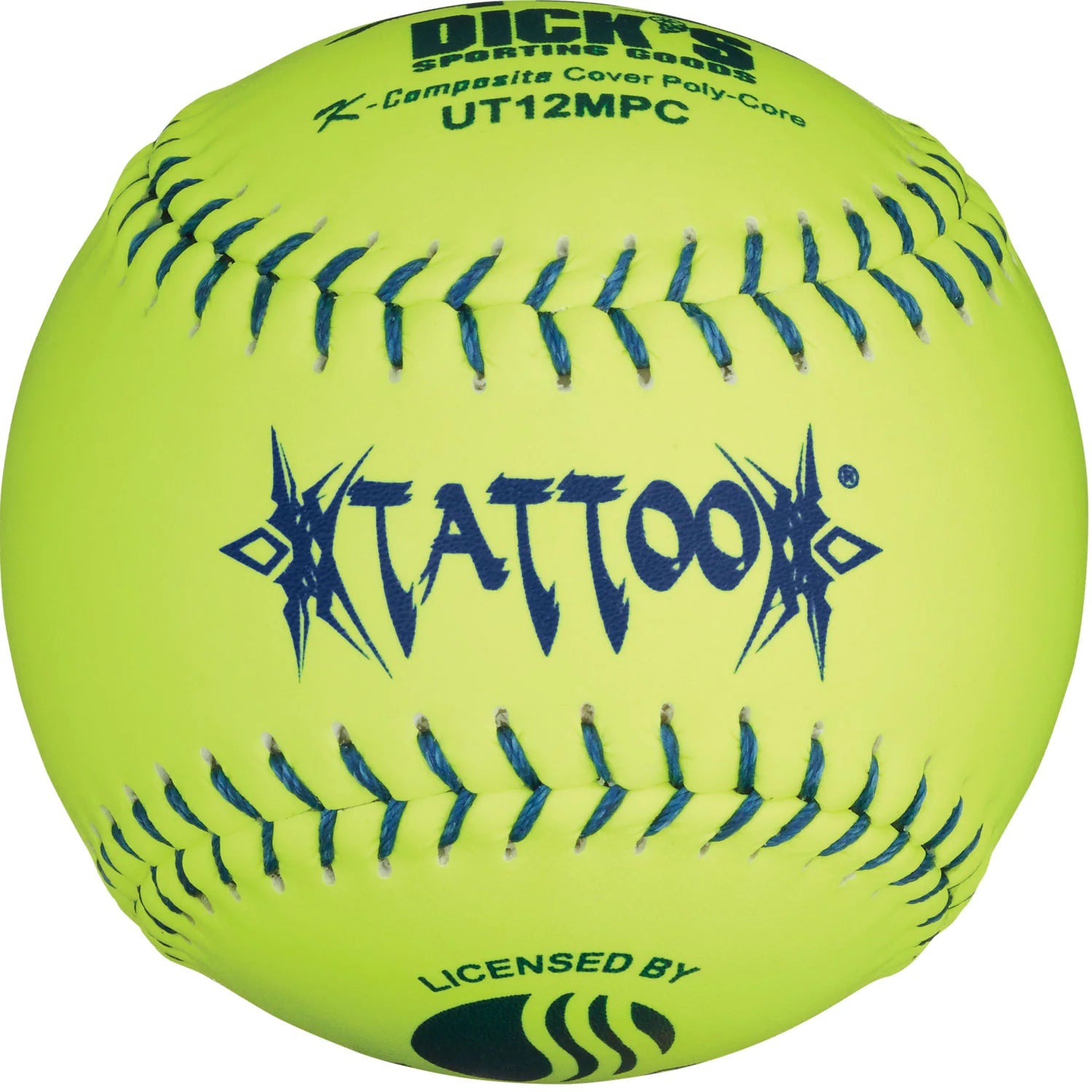AD Starr Tattoo 12 Inch USSSA Classic M Slowpitch Softballs - Pack of 12 (UT12MPC) for Competitive Games & Practice Sessions