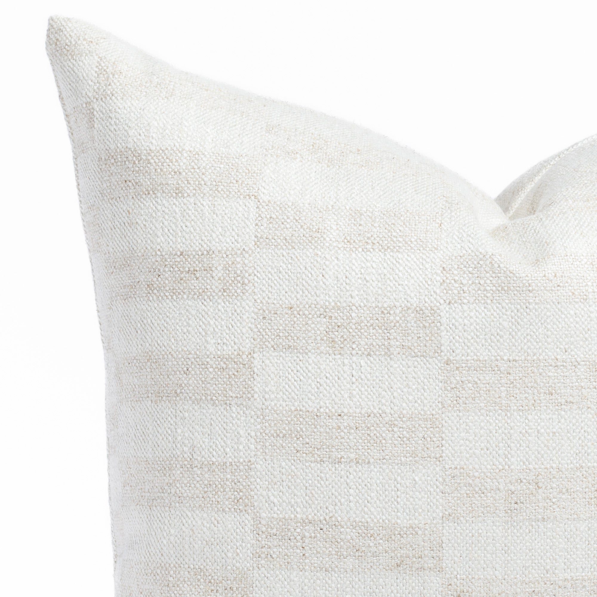 Premium Webster 20x20 Decorative Throw Pillow in Buff - Soft Couch Pillow for Living Room, Bedroom & Outdoor Furniture - Perfect for Sofa, Chair & Patio Decor