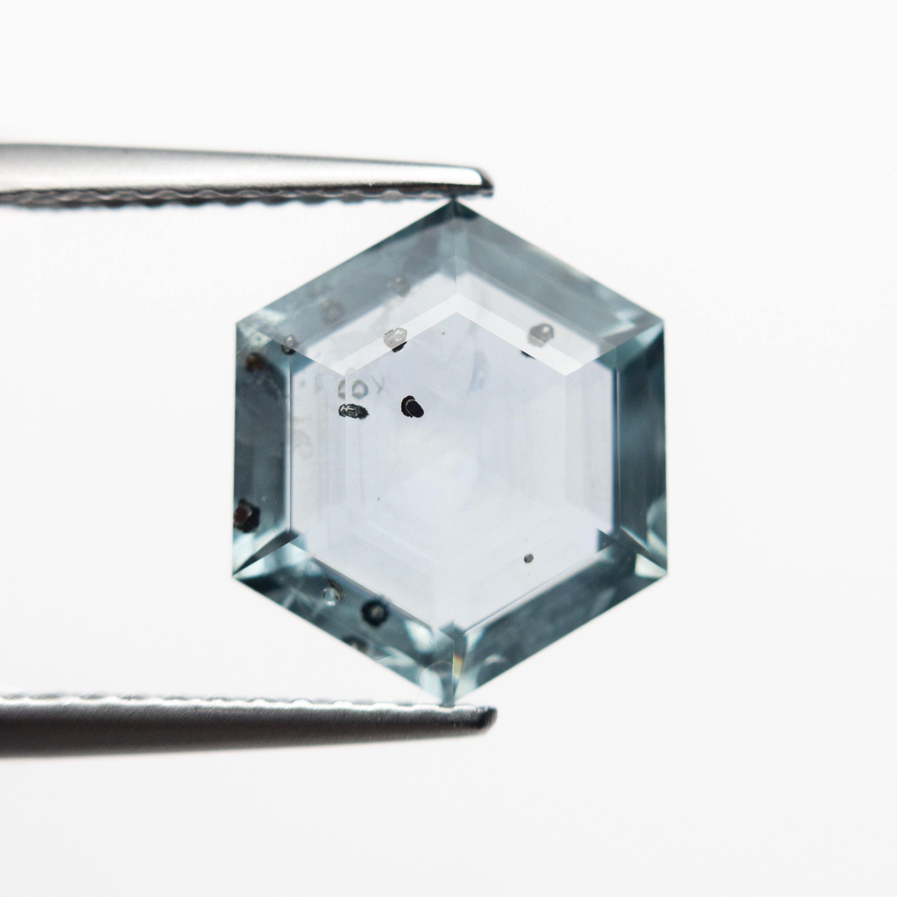 4.20ct Natural Hexagon Double Cut Blue Sapphire Gemstone - 10.73x9.50x4.41mm for Jewelry Making, Engagement Rings & Fine Collections