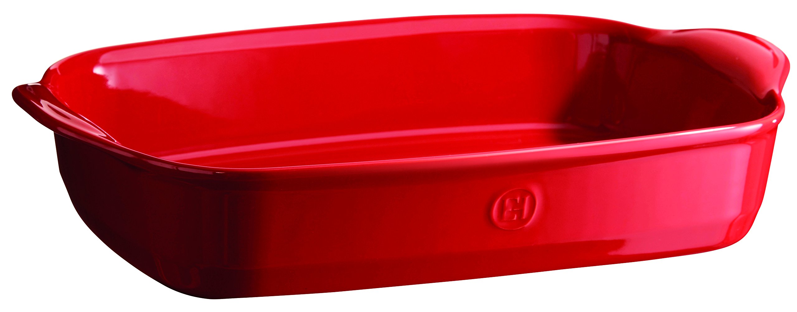 Emile Henry 16.5 x 10.6 Inch Large Rectangular Ceramic Baking Dish - Ultime Collection in Burgundy | Oven Safe, Perfect for Casseroles, Lasagna & Roasting