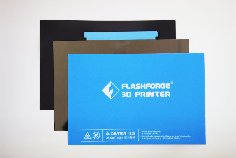 FlashForge Creator Pro & Pro 2 3D Printer Flexible Spring Steel Build Plate - High Precision Heated Bed for ABS, PLA Filaments | Perfect for Prototyping, DIY Projects & Educational Use
