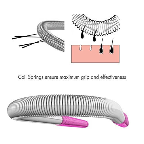 R A Products Facial Hair Remover Stick - Spring Threading Tool for Women | Face & Body Hair Epilator | Beauty Tool for Eyebrows, Upper Lip & Chin | Perfect for Home Use & Travel