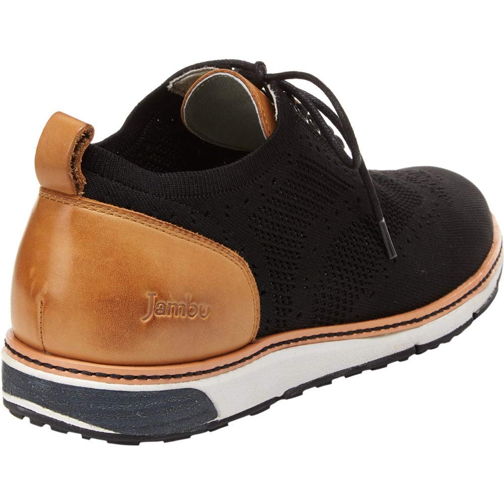 Jambu Men's Franklin Oxford Shoes - Comfortable & Stylish Casual Dress Shoes for Work, Travel & Outdoor Activities
