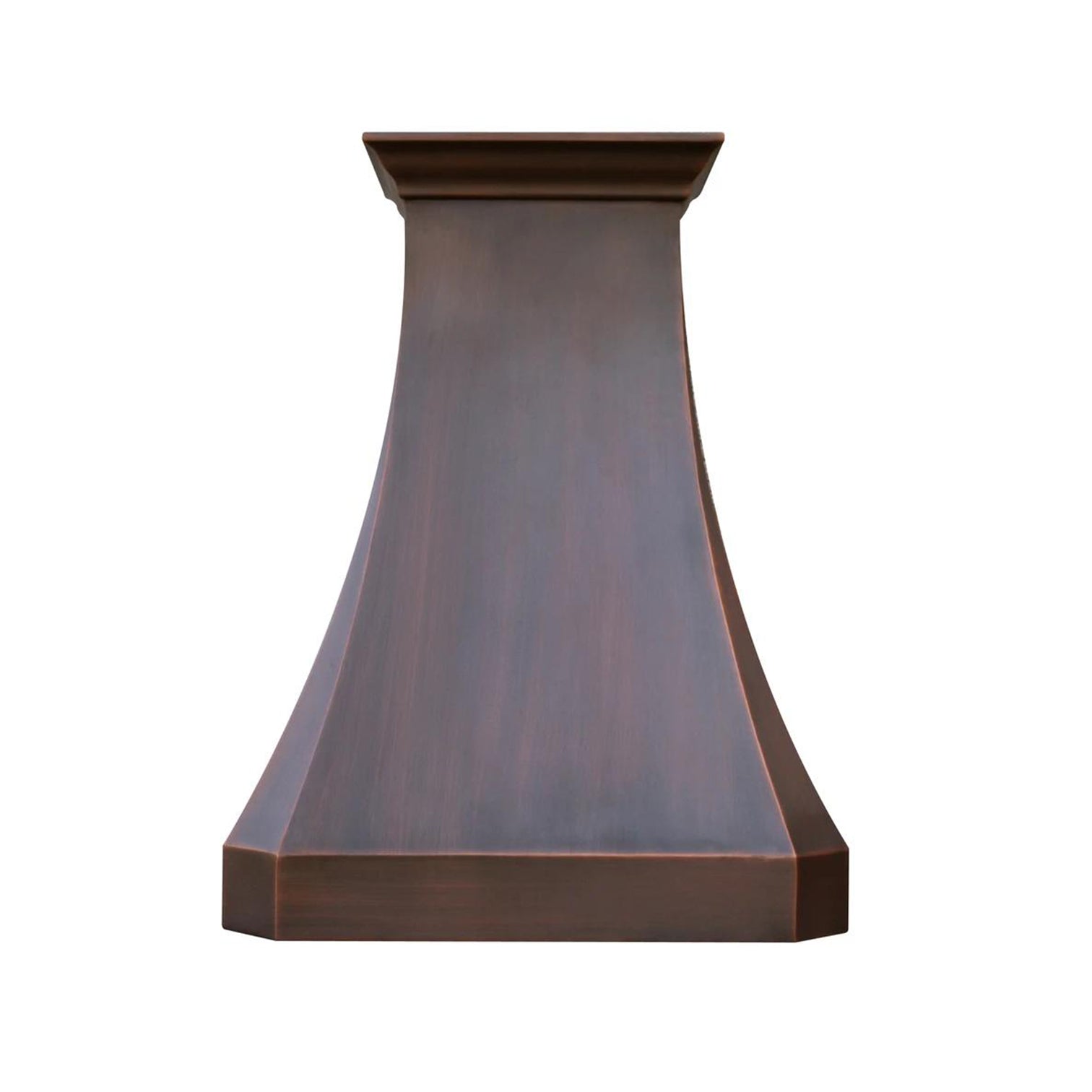 Premium RHM Traditional & Contemporary Copper Range Hood - Delicate Angle Smooth Finish CT VH30 | Modern Kitchen Ventilation for Home Chefs & Cooking Enthusiasts