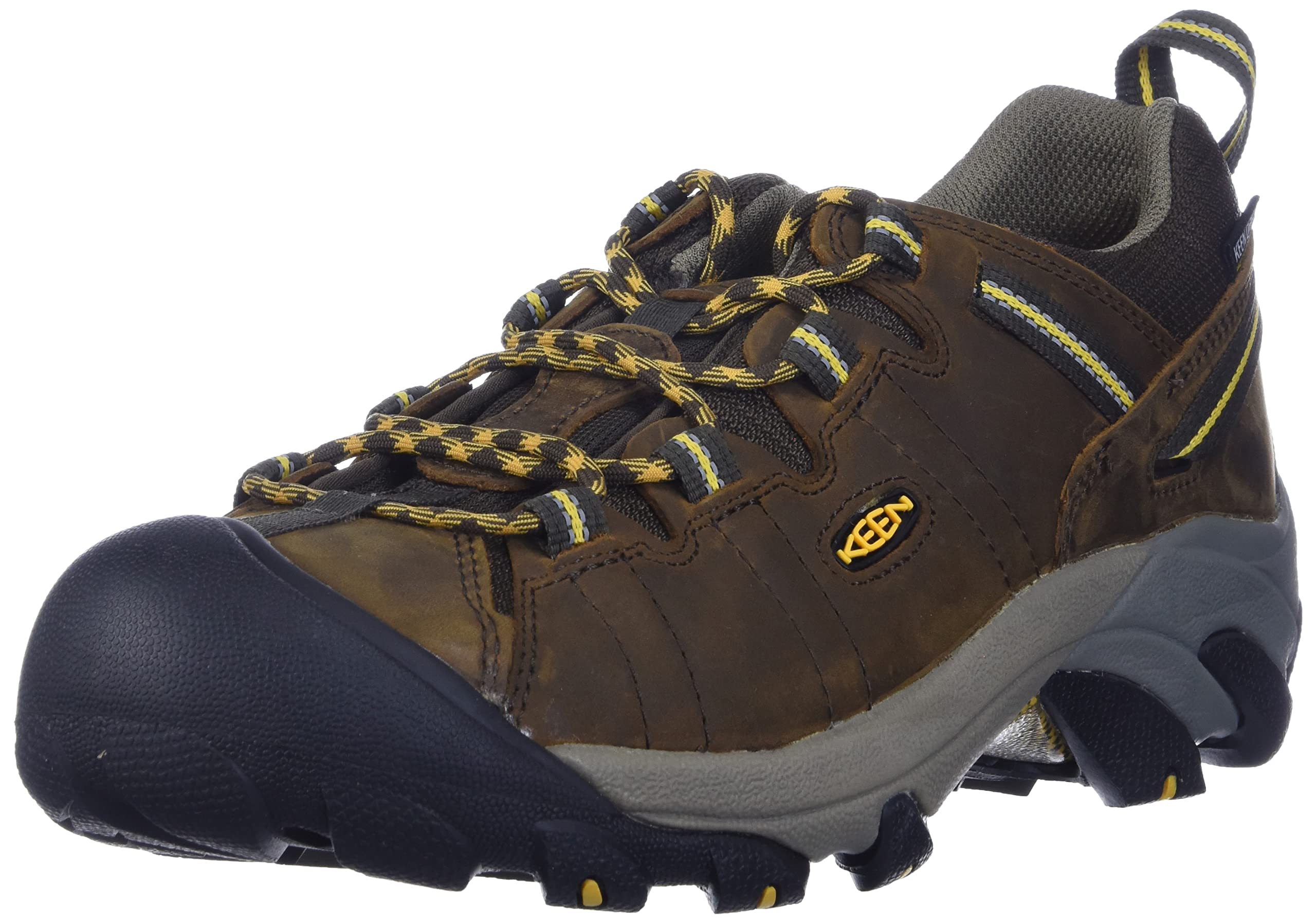 KEEN Men's Targhee 2 Low Height Waterproof Hiking Shoes - Lightweight Outdoor Trekking Footwear for Trail Walking & Camping Adventures