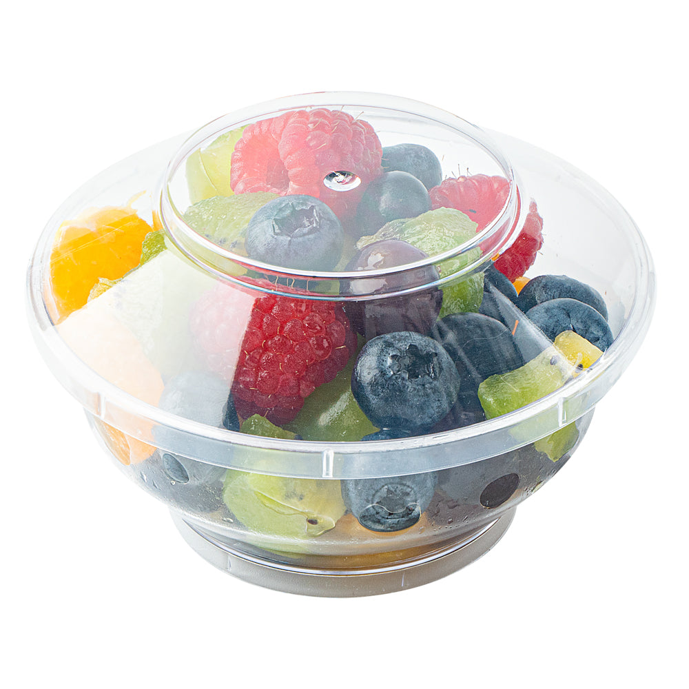 6 oz Clear Plastic Deli Containers with Lids - 10 Pack (4