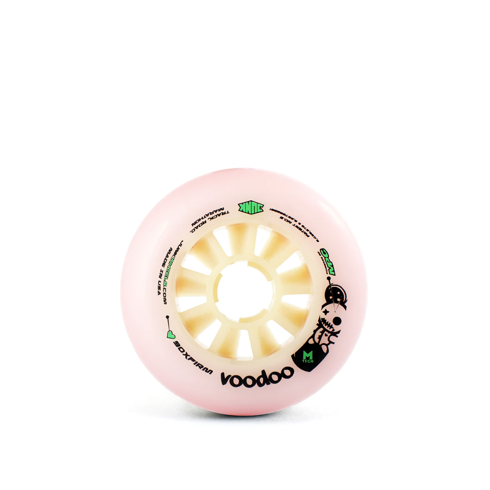 M Tech XF 90mm Junk Voodoo Skateboard Wheels (Single) - Perfect for Street Skating, Tricks, and Smooth Rides