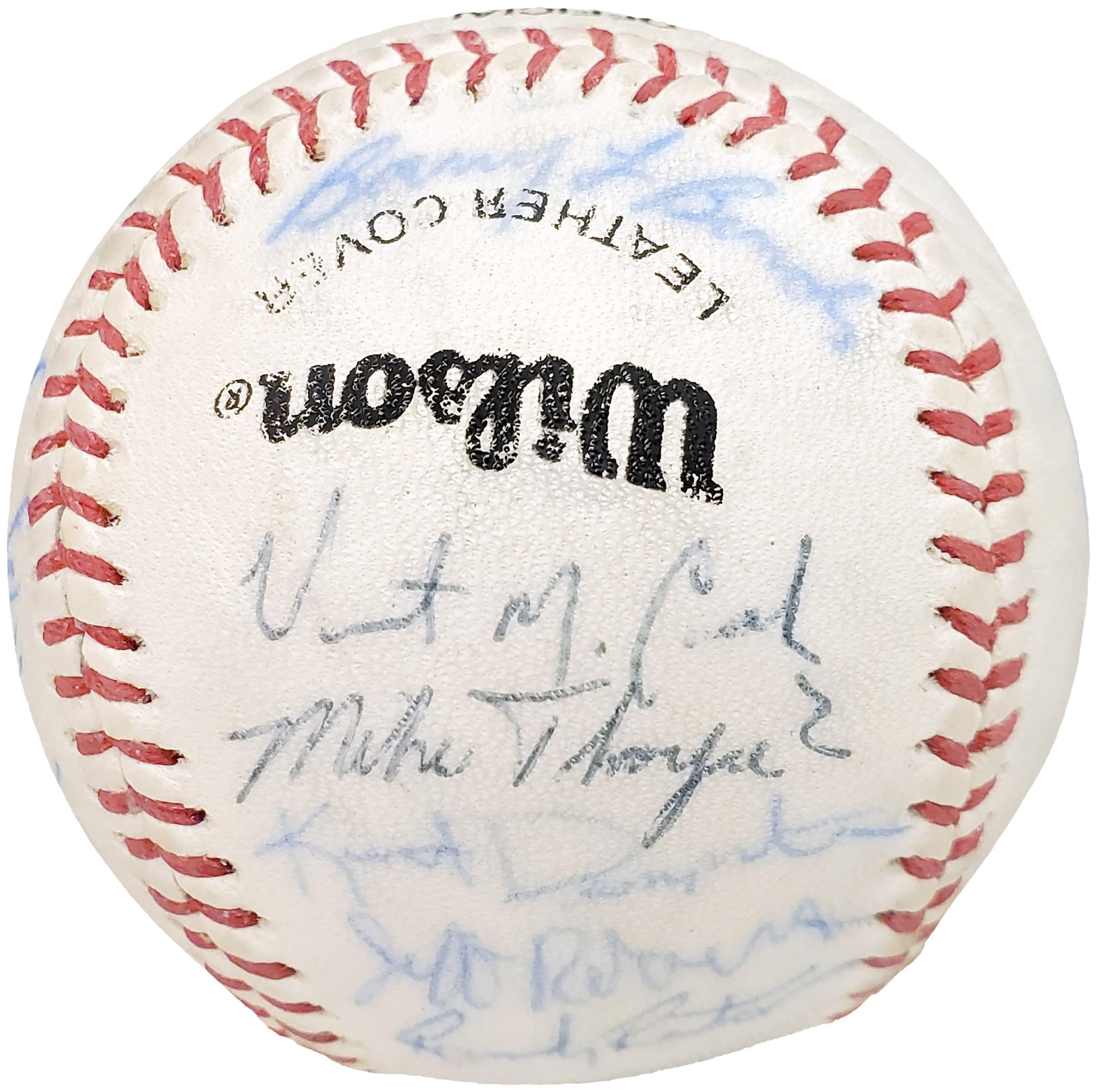 1983 Arizona State Autographed Wilson Official Baseball - 24 Signatures Including Barry Bonds Pre-Rookie - Beckett BAS #AA01886 - Perfect for Sports Memorabilia Collectors and Baseball Fans