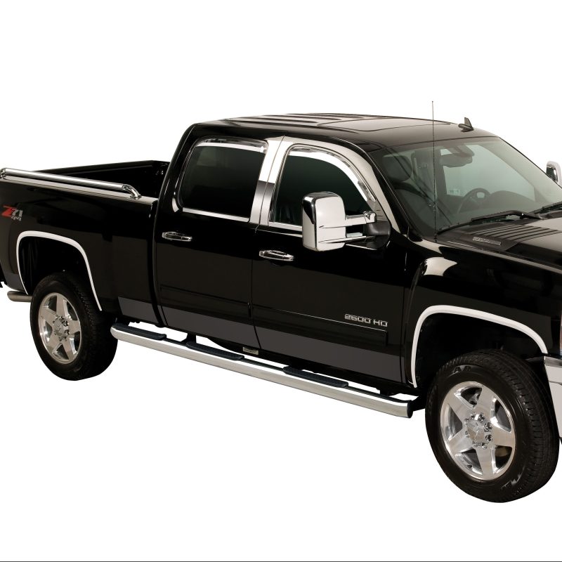 10pcs Black Platinum Rocker Panels for 6.5ft Bed - Compatible with 2014-2019 GMC Sierra 1500/2500/3500 HD Trucks | Durable Side Protection for Off-Road & Daily Driving